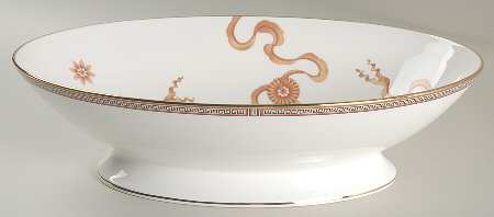 Dynasty 12" Oval Vegetable Bowl