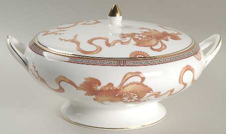 Dynasty Round Covered Vegetable