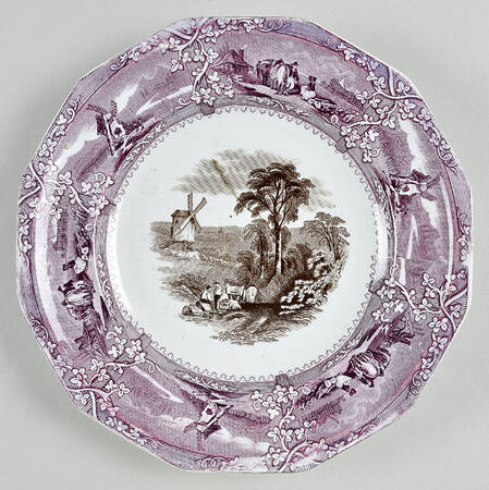 Eon (Purple) Luncheon Plate