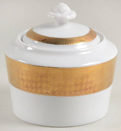 Aegean Gold Sugar Bowl & Lid
