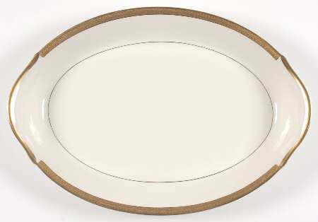 WAR182 15" Oval Serving Platter