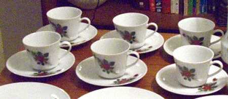 WIG1003 Flat Cup & Saucer Set
