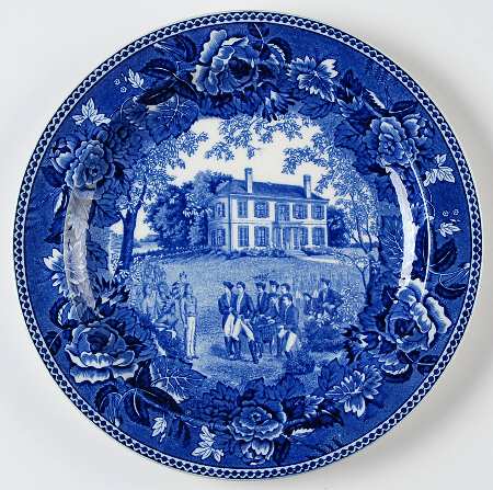Harrison Mansion, The Luncheon Plate