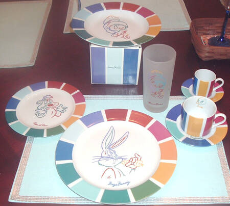 Looney Tunes Dinner Plate
