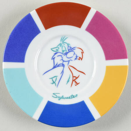 Looney Tunes Saucer for Flat Demitasse Cup
