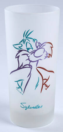 Looney Tunes Glassware Flat Tumbler
