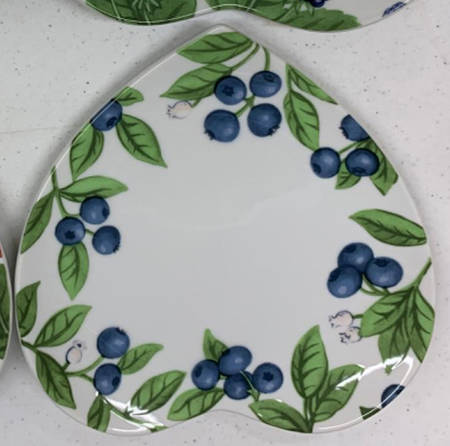 Berry Collection 6" Heart Plate