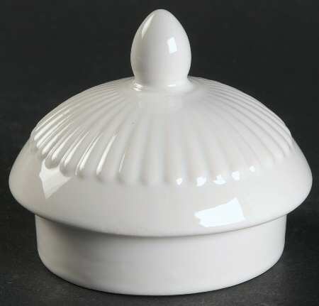 Edme Antique White (New 2008) Lid for Sugar Bowl
