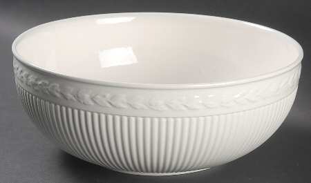 Edme Antique White (New 2008) 10" Round Vegetable Bowl