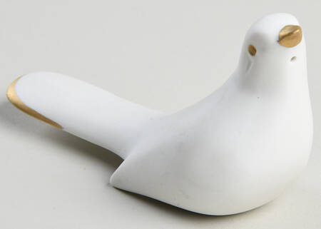 Golden Bird Figural Salt Shaker
