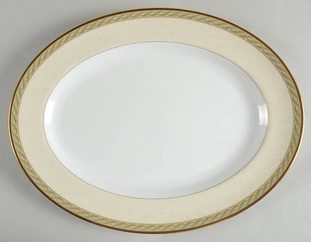 Golden Bird 15" Oval Serving Platter