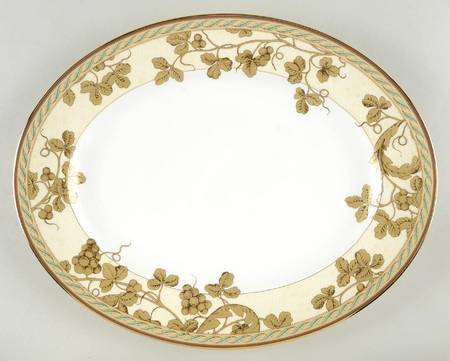 Golden Bird 14" Oval Serving Platter