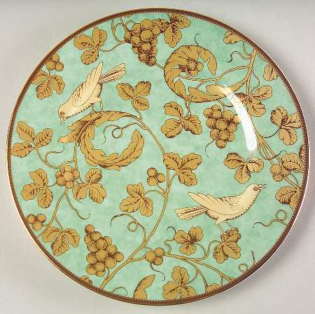 Golden Bird Salad Plate