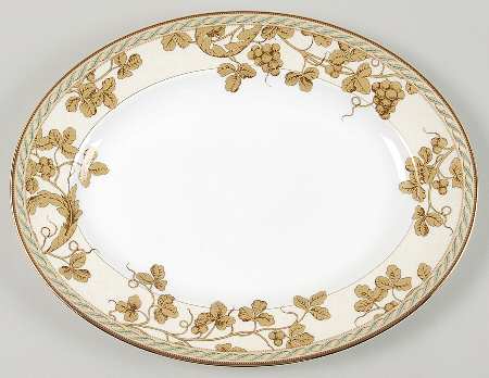 Golden Bird 13" Oval Serving Platter