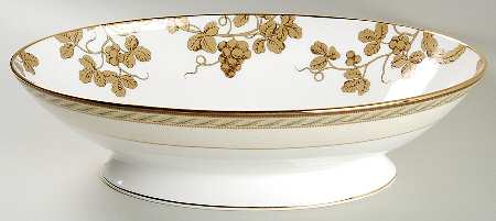 Golden Bird 12" Oval Vegetable Bowl