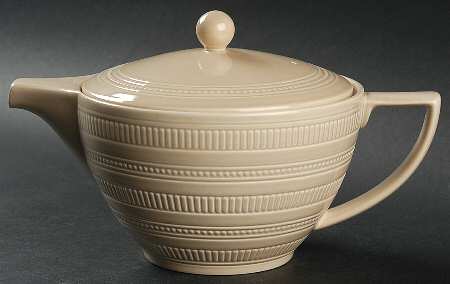 Jasper Conran Impressions Biscuit Teapot & Lid