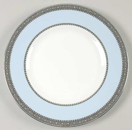Vera Lace Bouquet Iris Accent Salad Plate