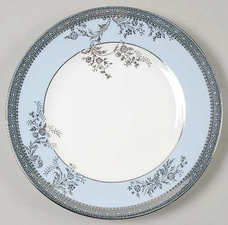 Vera Lace Bouquet Iris Salad Plate