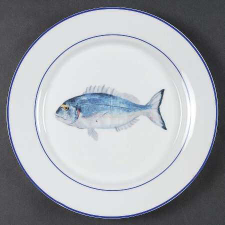 La Mer Fish Dinner Plate