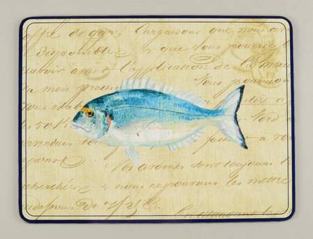 La Mer Fish Corkboard Placemat