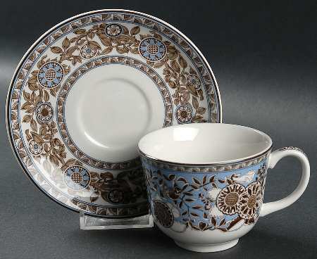 Conservatory Collection Footed Cup & Saucer Set