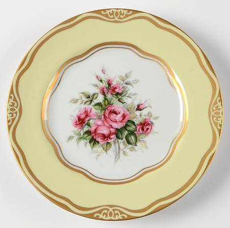 Flowers of the First Lady Collection Salad/Dessert Plate