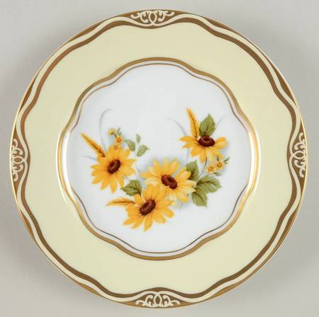 Flowers of the First Lady Collection Salad/Dessert Plate