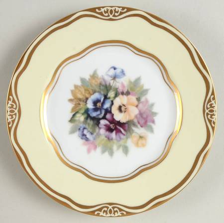 Flowers of the First Lady Collection Salad/Dessert Plate