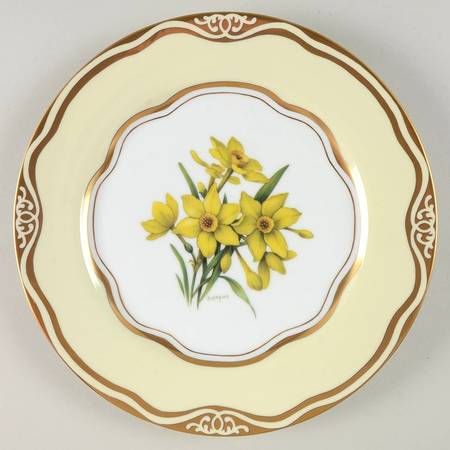 Flowers of the First Lady Collection Dinner Plate