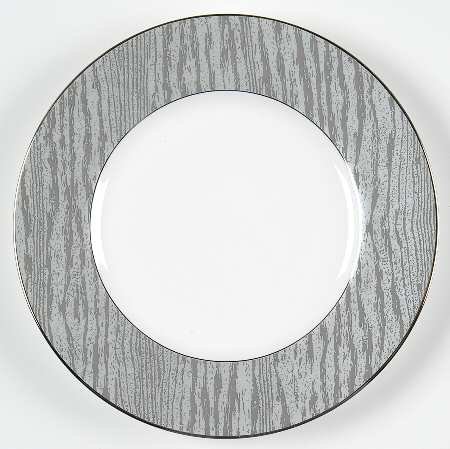 Wood Grain Bread & Butter Plate