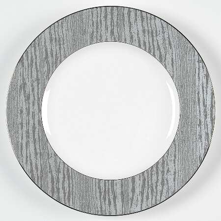 Wood Grain Salad Plate