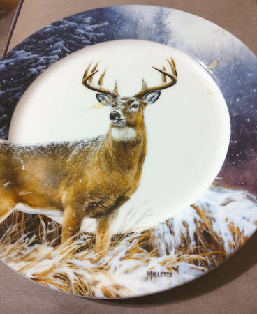 Whitetail Salad/Dessert Plate