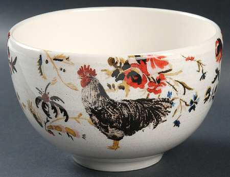 Rooster Francais Coupe Cereal Bowl