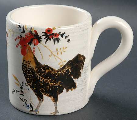 Rooster Francais Mug