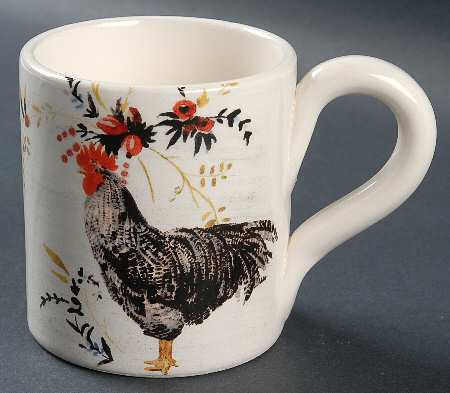 Rooster Francais Mug