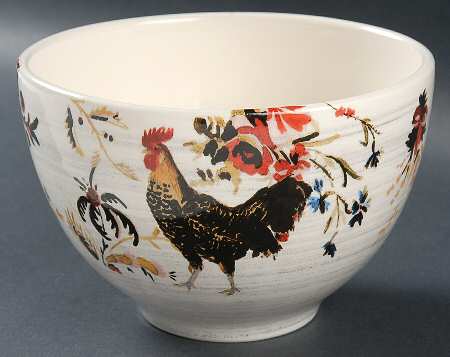 Rooster Francais Coupe Cereal Bowl