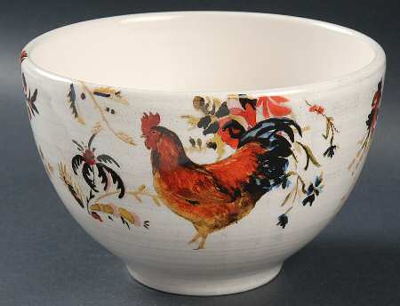 Rooster Francais Coupe Cereal Bowl