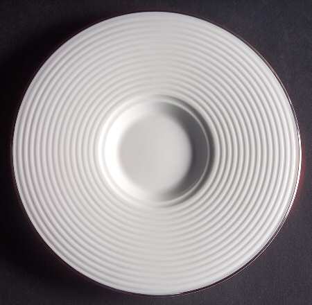 Antibes Platinum Saucer