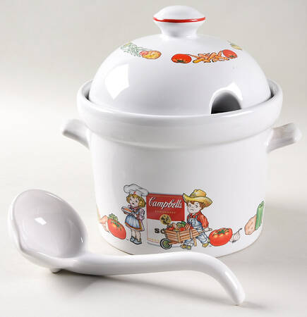 Campbell Co Tureen & Lid W/Ladle