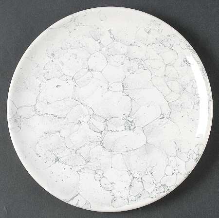 Marble White Salad Plate