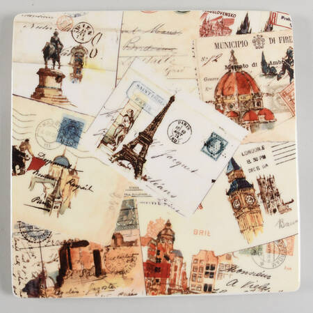 Grande Tour 11" Square Serving Platter