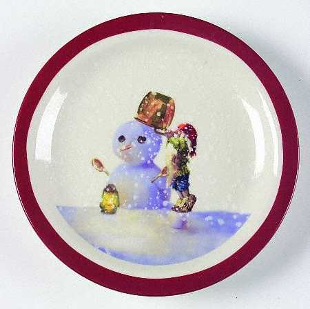 Nordic Elf Dessert/Pie Plate