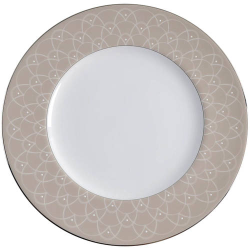 Ballet Icing Mocha Accent Salad Plate