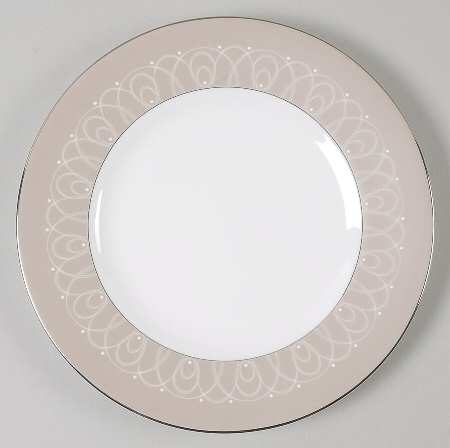 Ballet Icing Mocha Salad Plate