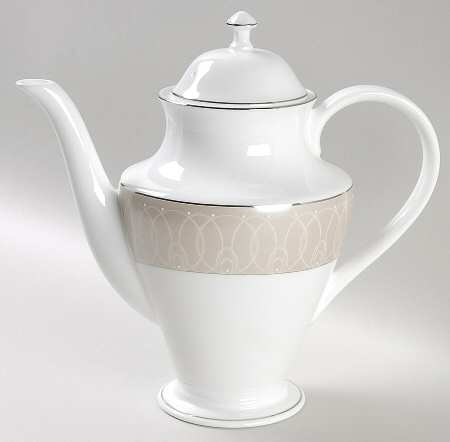 Ballet Icing Mocha Coffee Pot & Lid