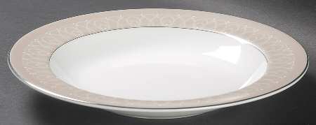 Ballet Icing Mocha Large Rim Soup Bowl