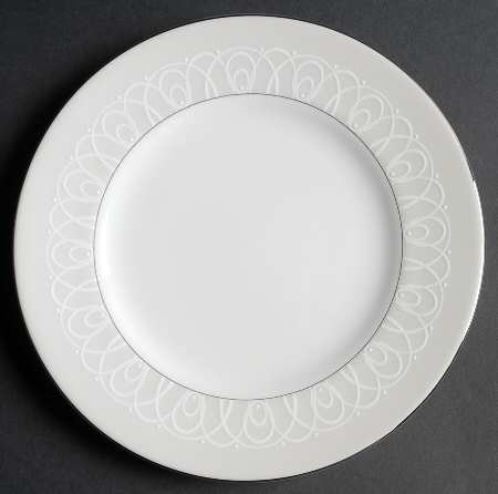 Ballet Icing Pearl Salad Plate