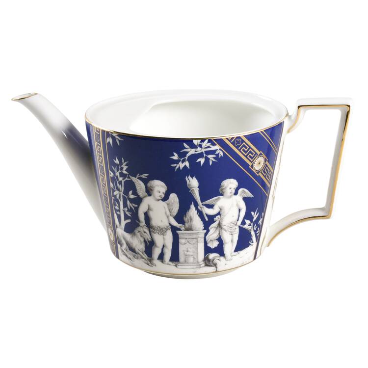 Renaissance Gold Accent Teapot No Lid
