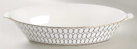 Renaissance Gold 11" Oval Vegetable Bowl