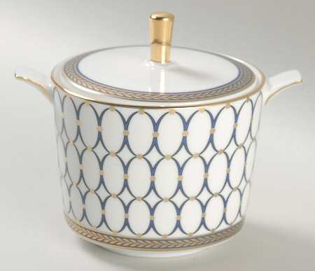 Renaissance Gold Sugar Bowl & Lid